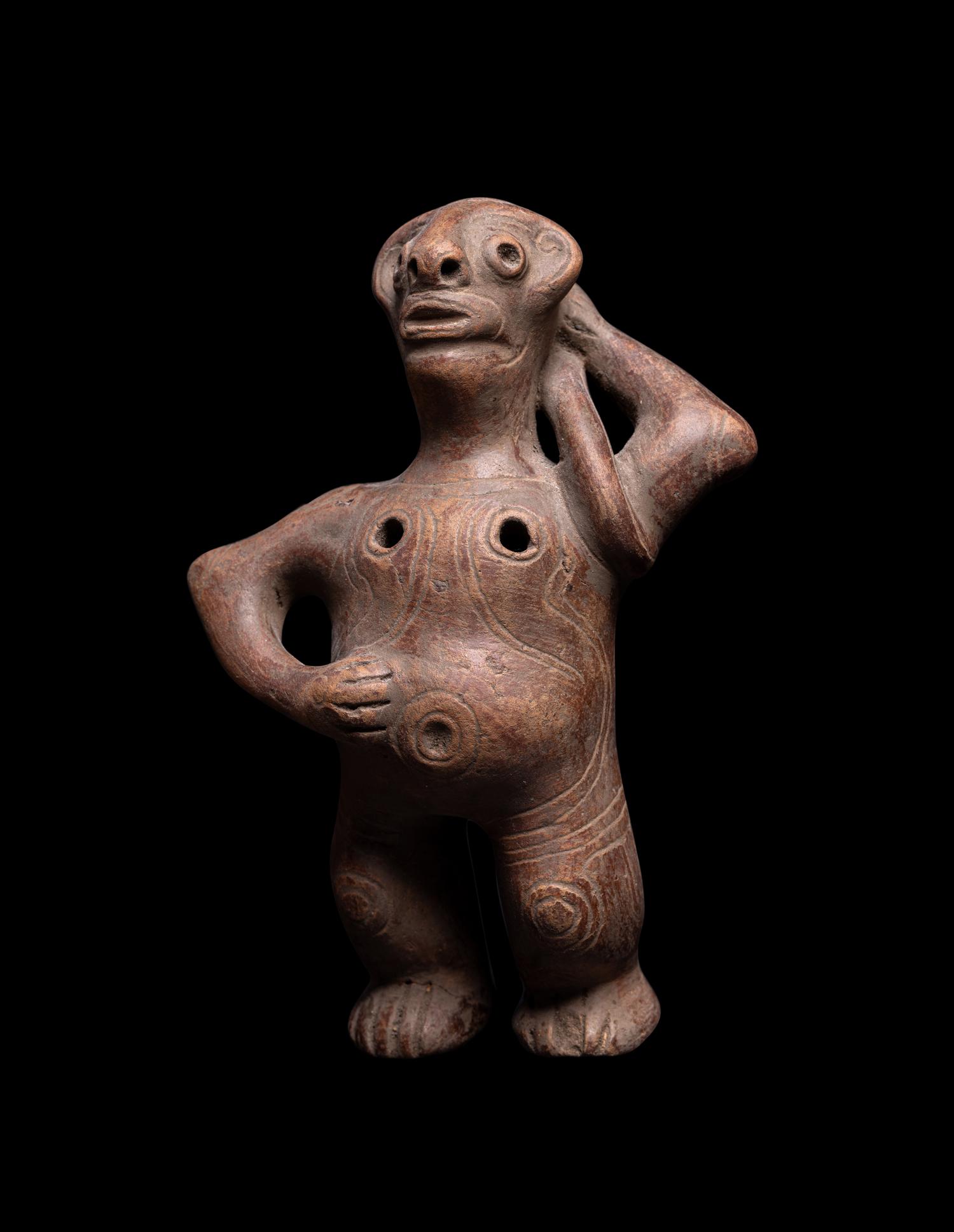 Five Guanacaste Terracotta Figures
