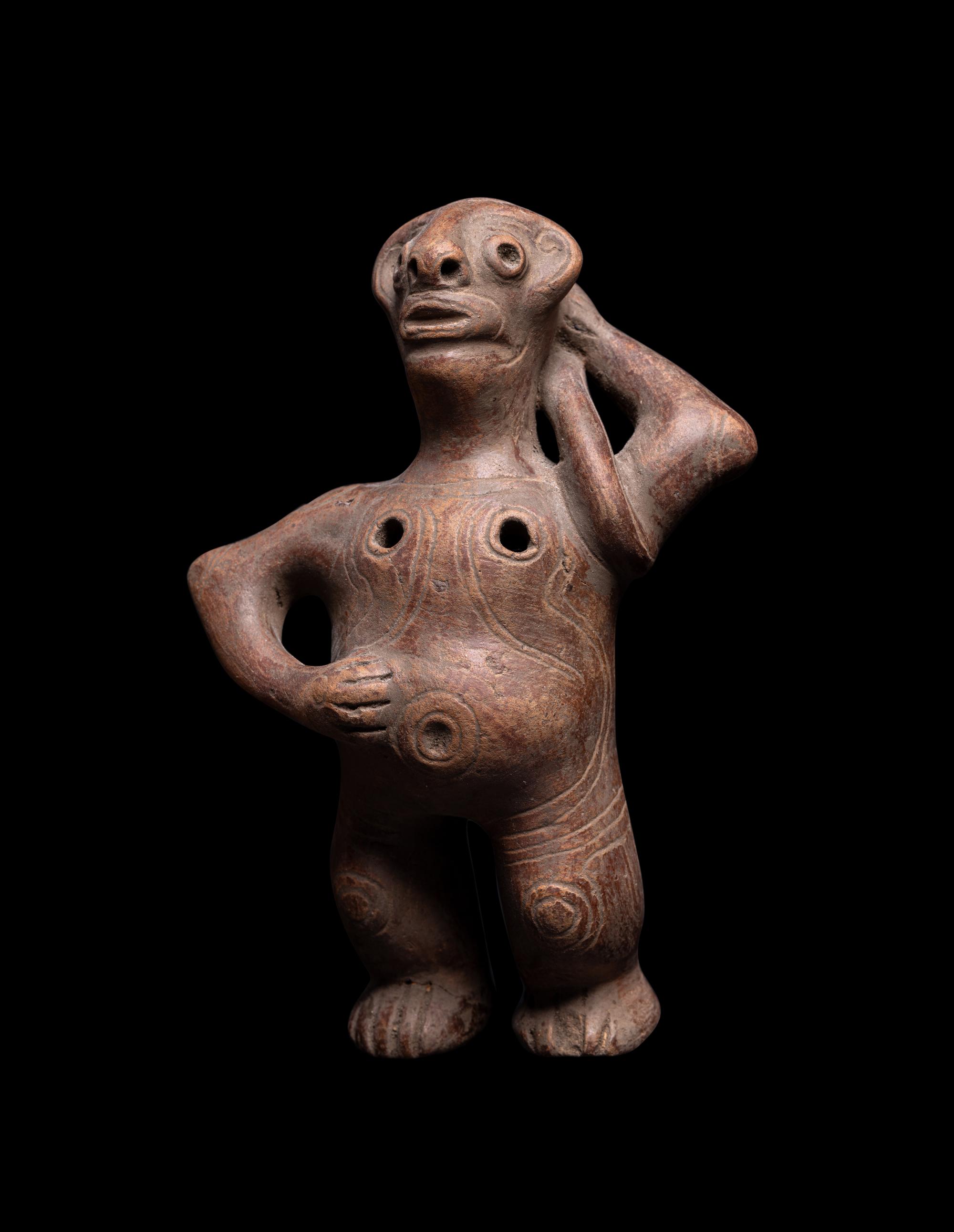 Five Guanacaste Terracotta Figures