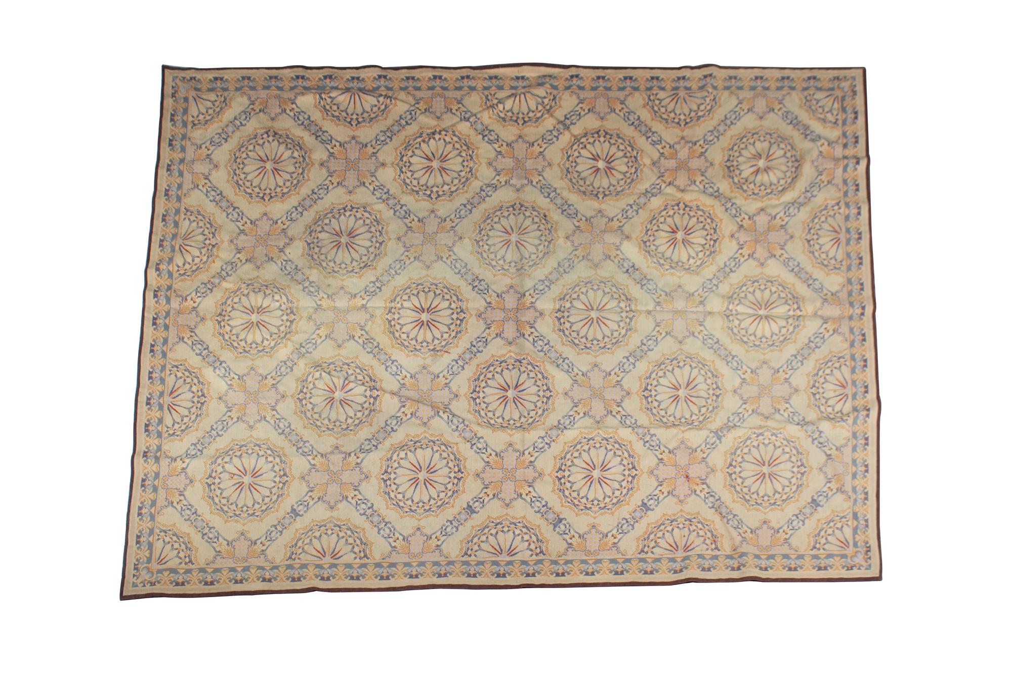 A Machine Made Tapestry Rug