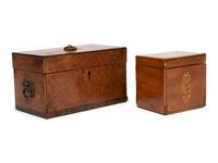 Two English Tea Caddies