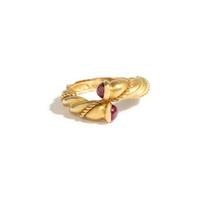 TIFFANY & CO., YELLOW GOLD AND RUBY RING