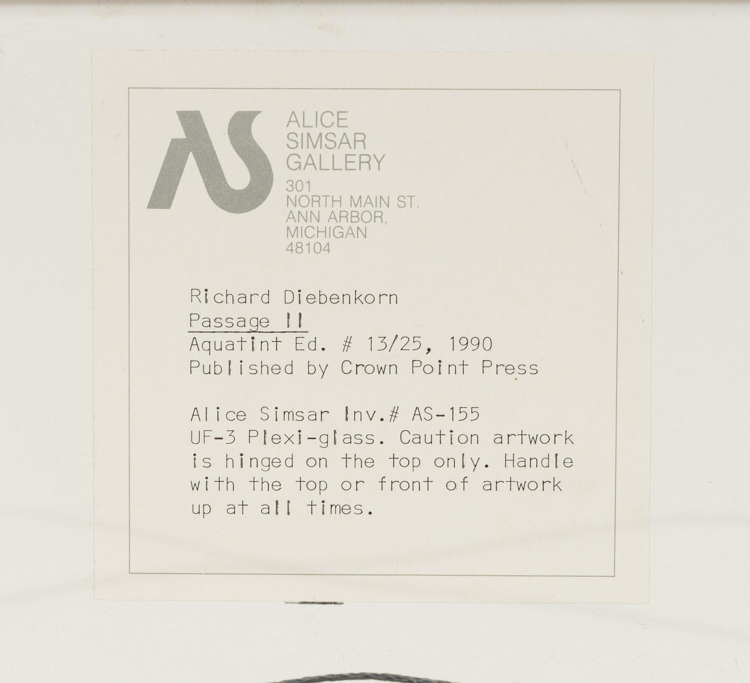 Passage II , 1990