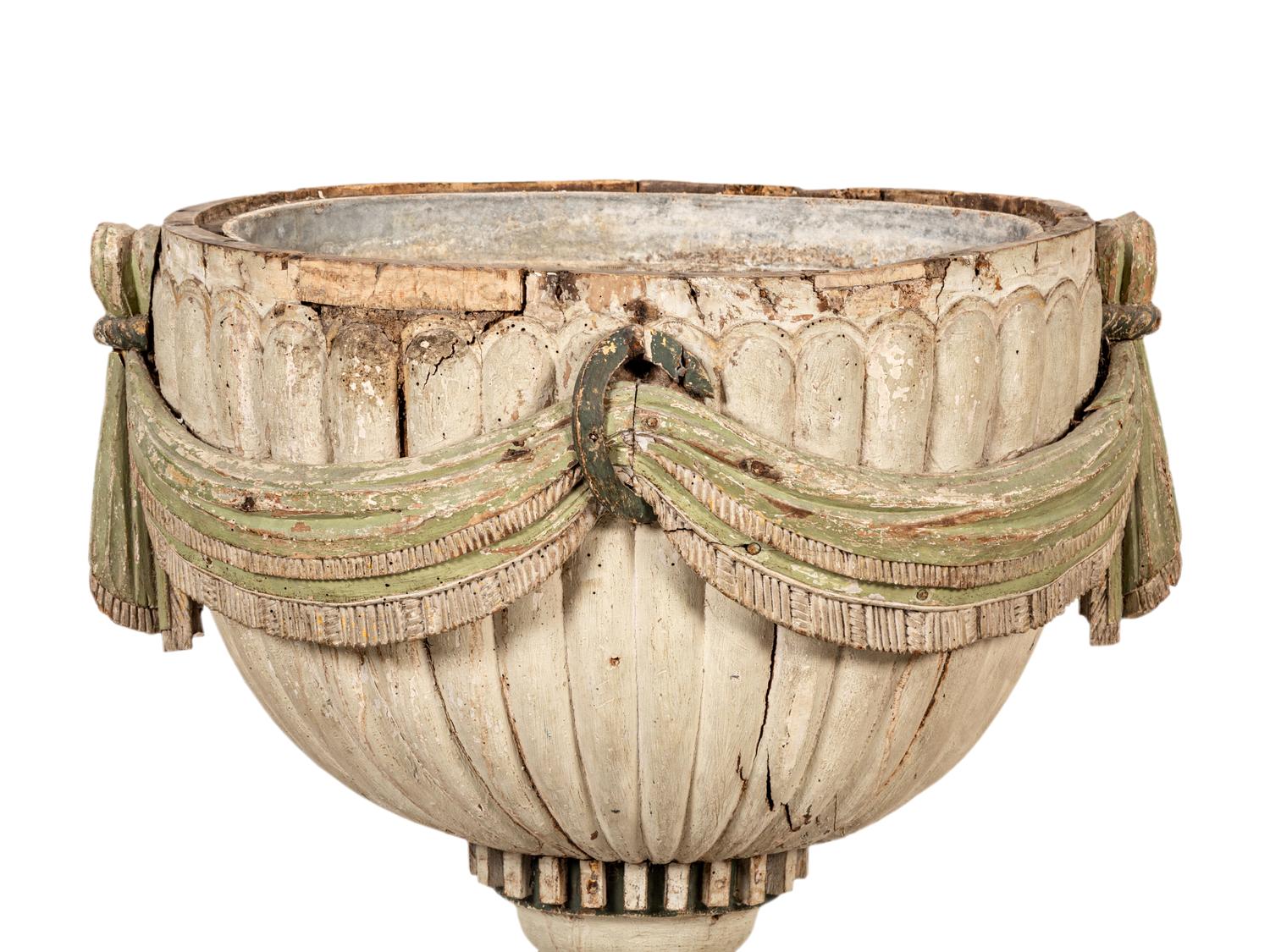 An Italian Painted Pine Jardinière