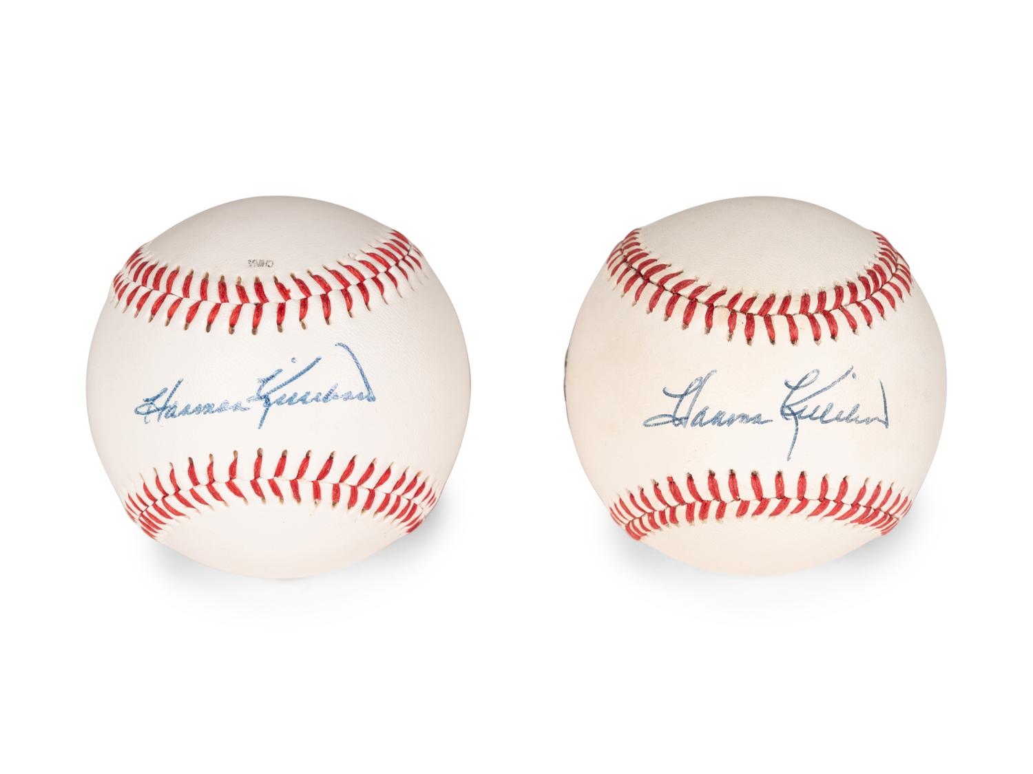A Group of Harmon Killebrew Signed Autograph Items Including Two Baseballs and Bat,