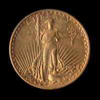 A United States 1924-S St. Gaudens $20 Gold Coin