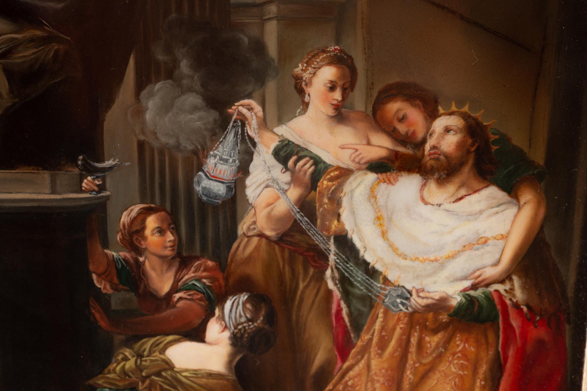 A Berlin (K.P.M.) Porcelain Plaque