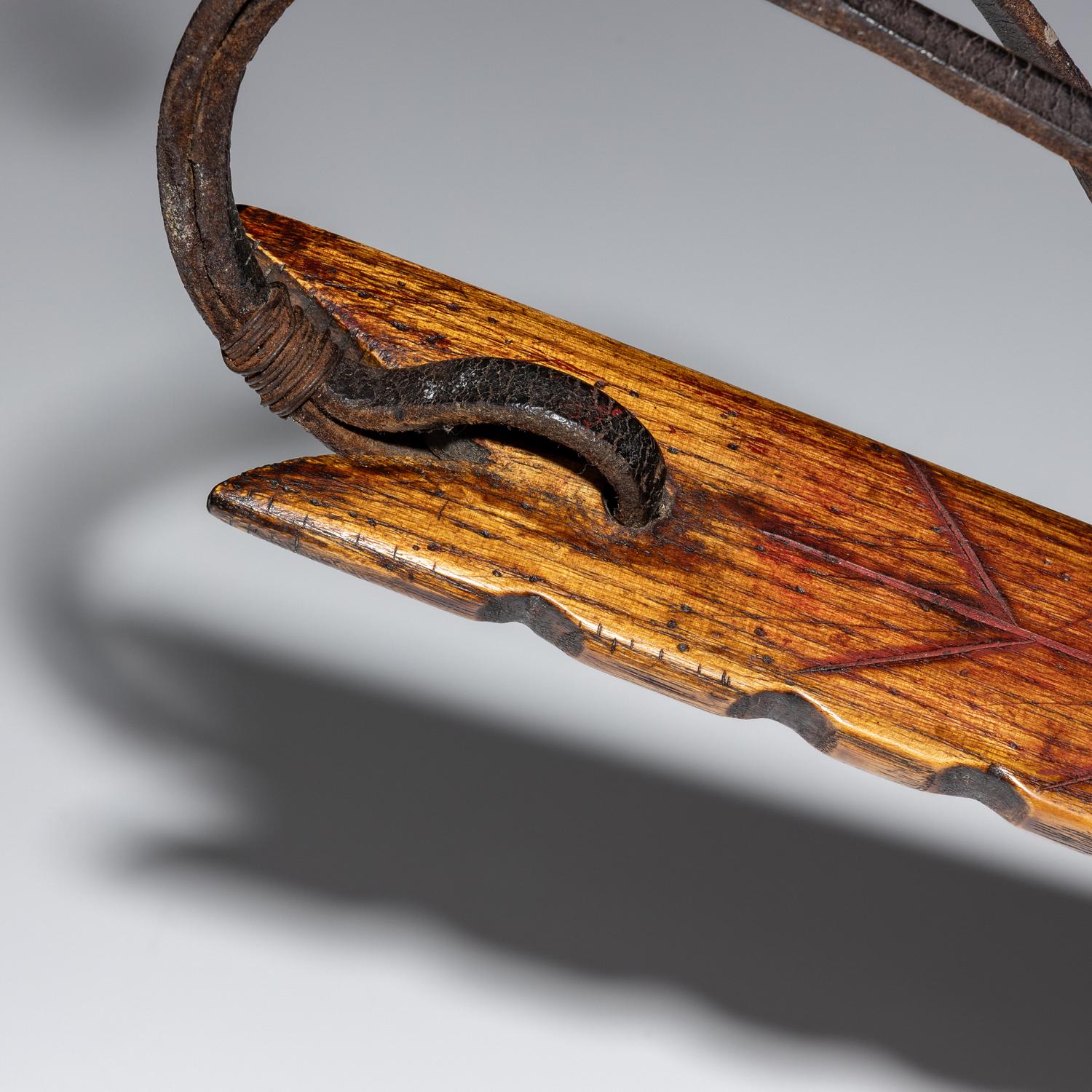 Northern Plains Decorated Wood Quirt