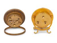 Two Vintage Alarm Clocks by Cartier and Hermès