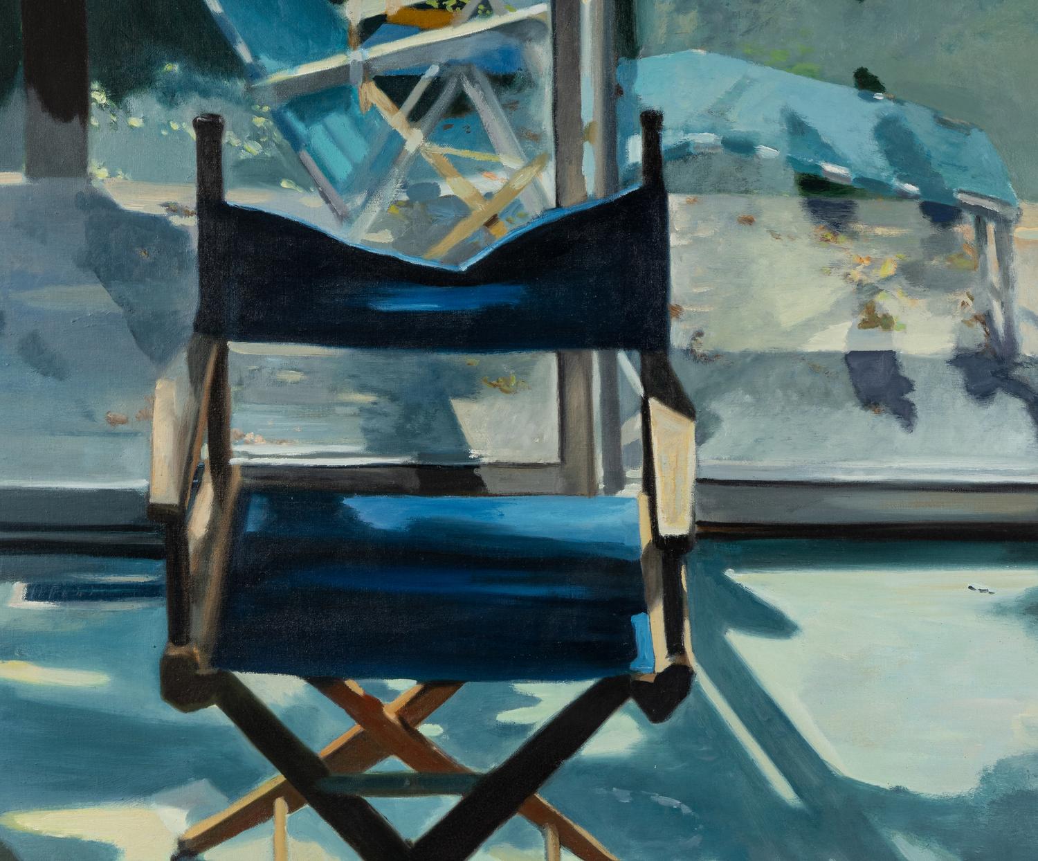 Large Summer Window, Blue Chair , 1973