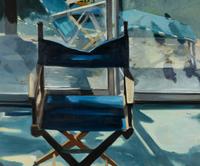 Large Summer Window, Blue Chair , 1973