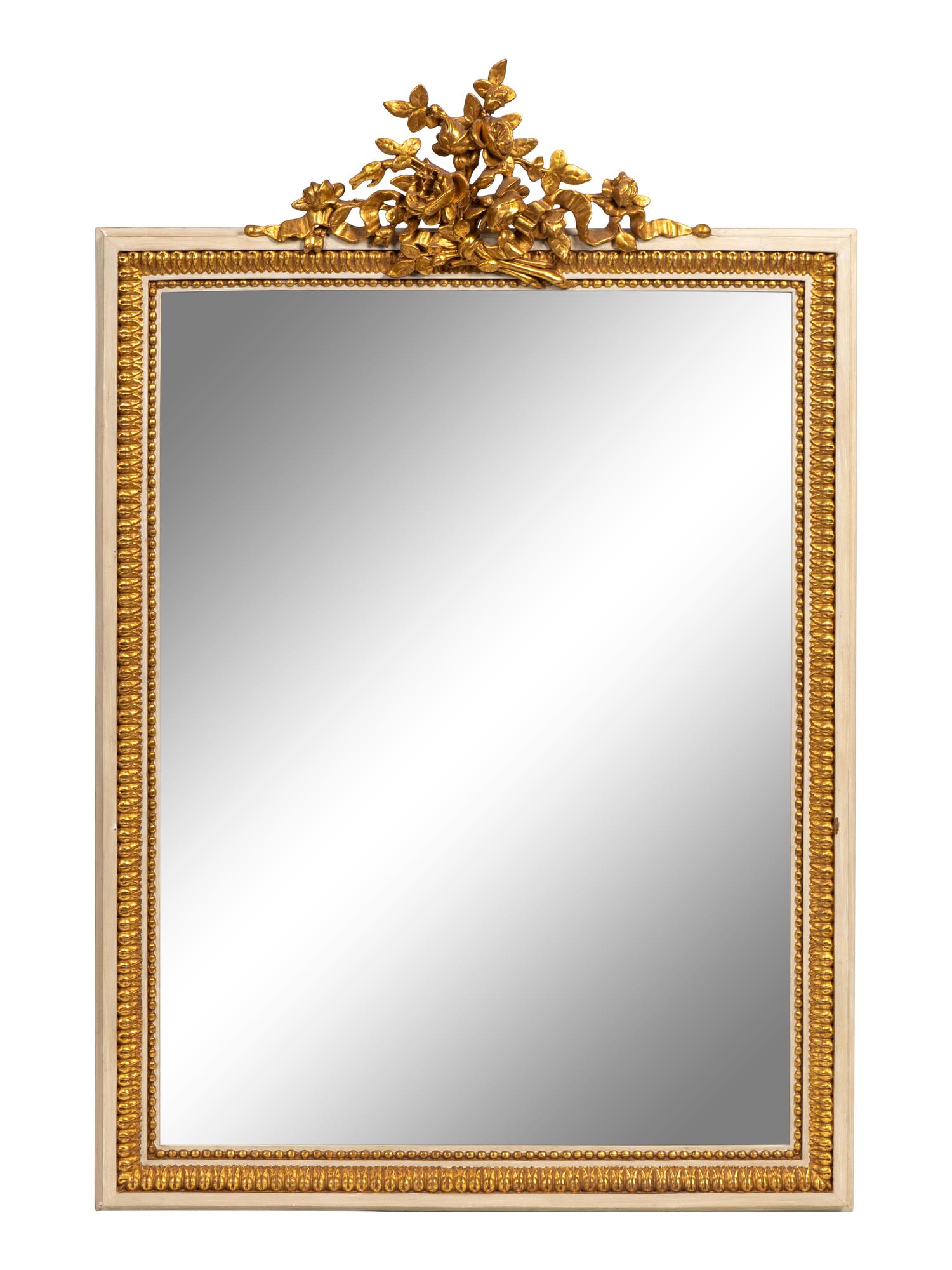 A Louis XVI Style Giltwood Mirror — 20TH CENTURY