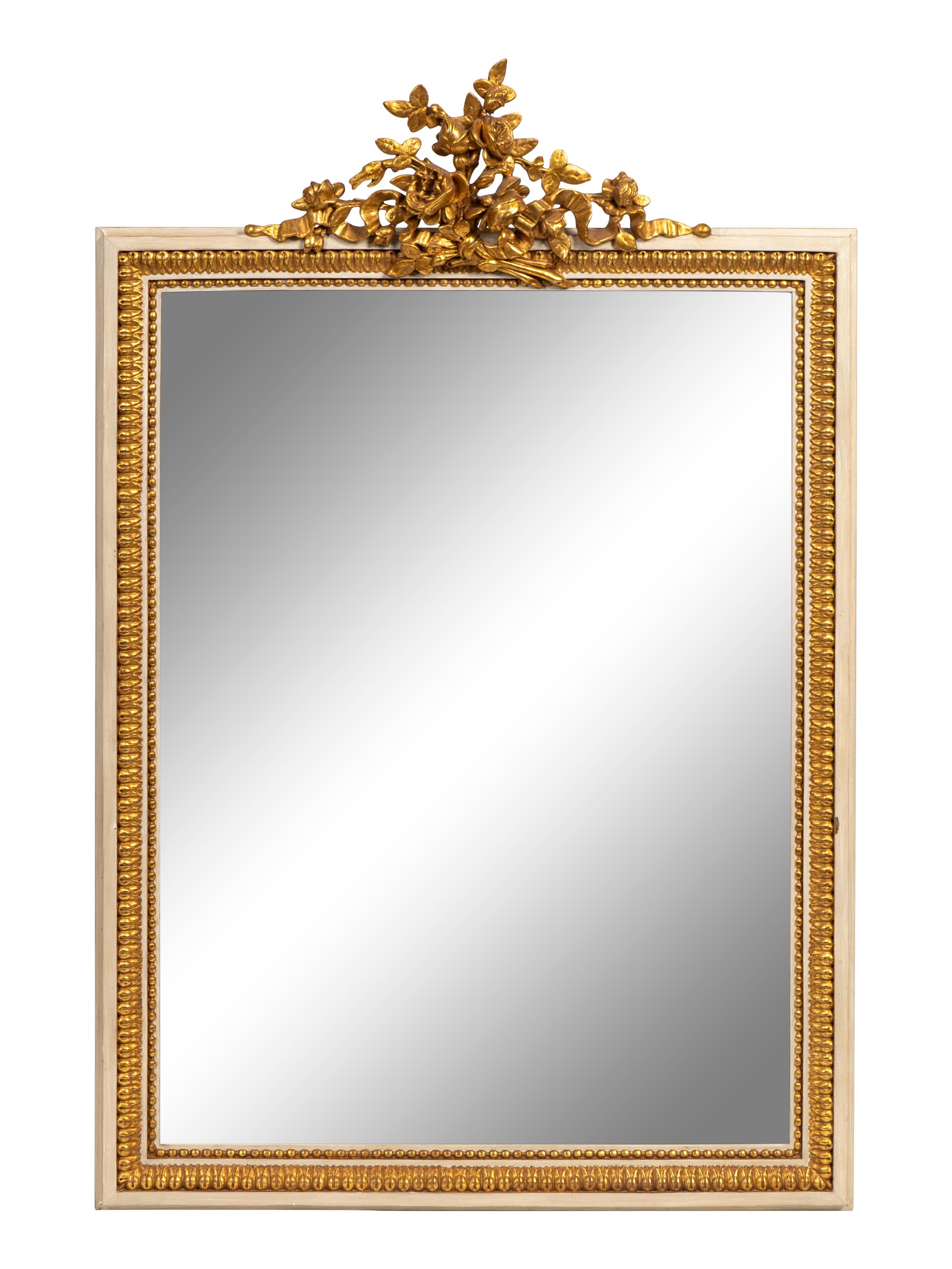A Louis XVI Style Giltwood Mirror — 20TH CENTURY