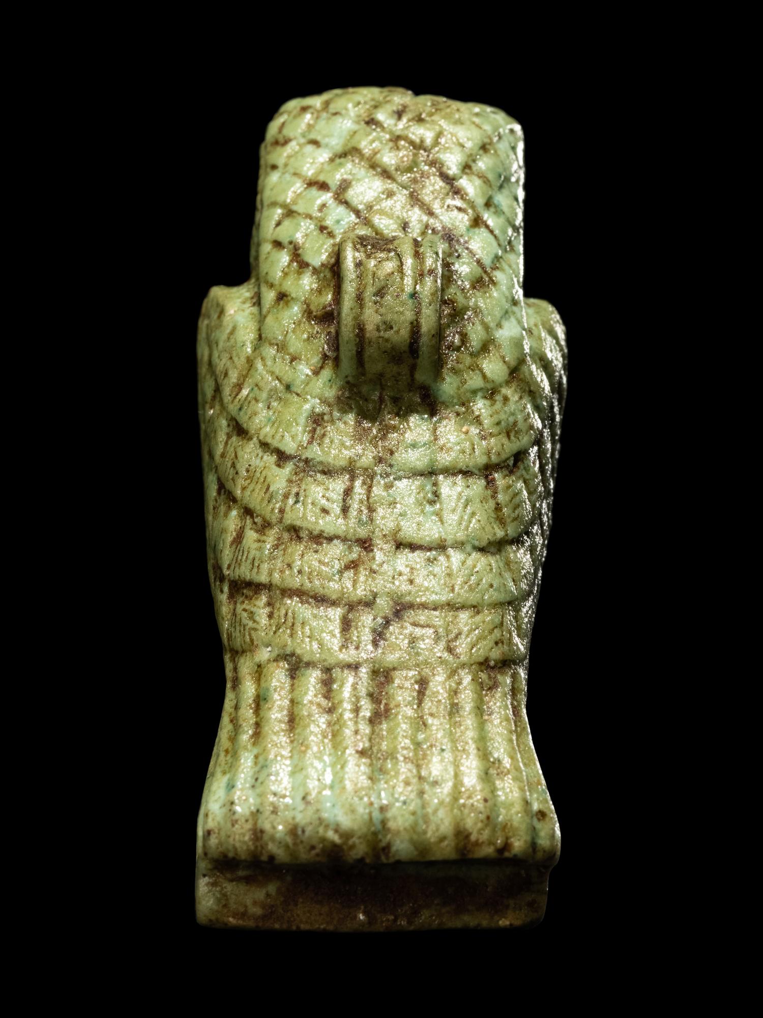 An Egyptian Faience Falcon