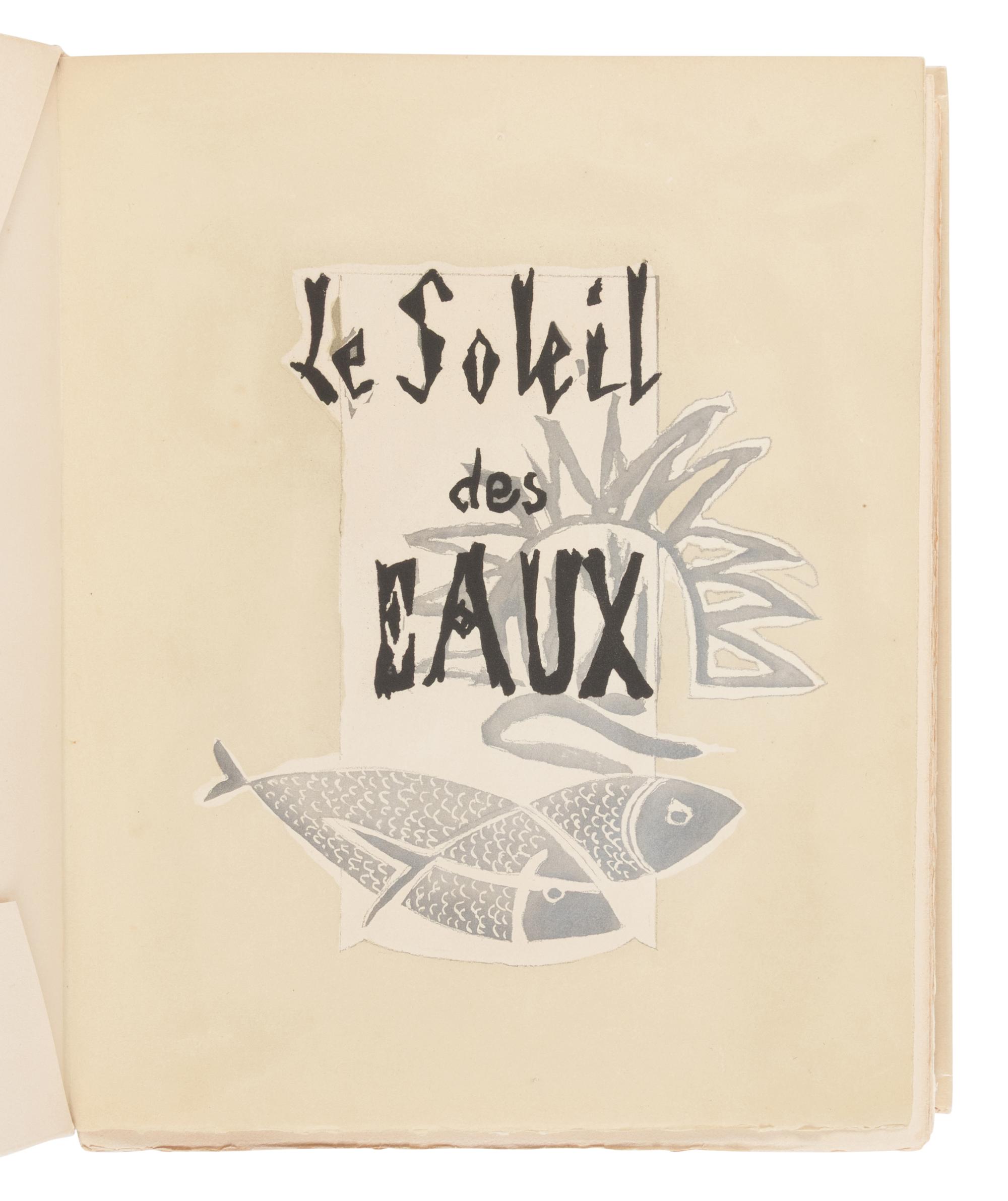 [Art] (Braque, Georges) Char, René Émile. Le Soleil des Eaux
