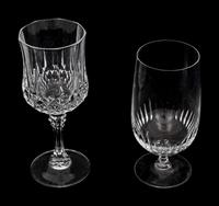 A Set of Glass Wine Stemware