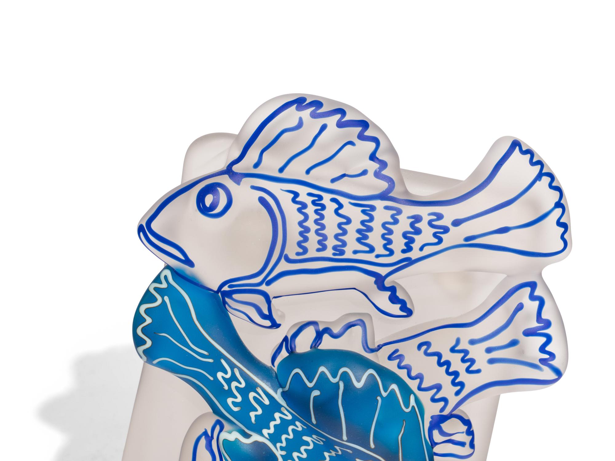 Fish plaque, 1988