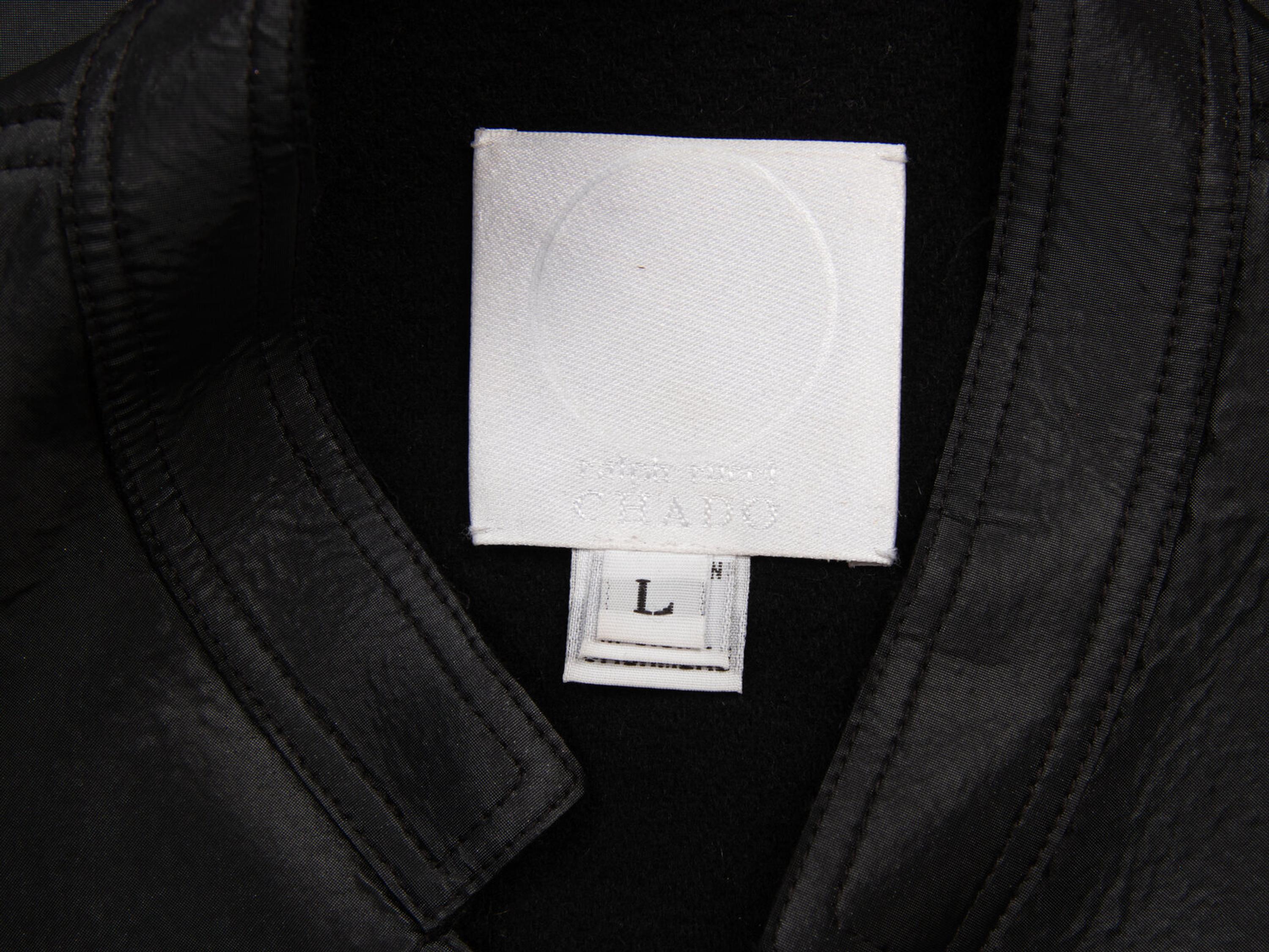 Ralph Rucci, Nylon-Bonded Cashmere Coat