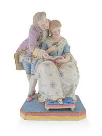 A French Bisque Figural Group — VION ET BAURY, PARIS, EARLY 20TH CENTURY