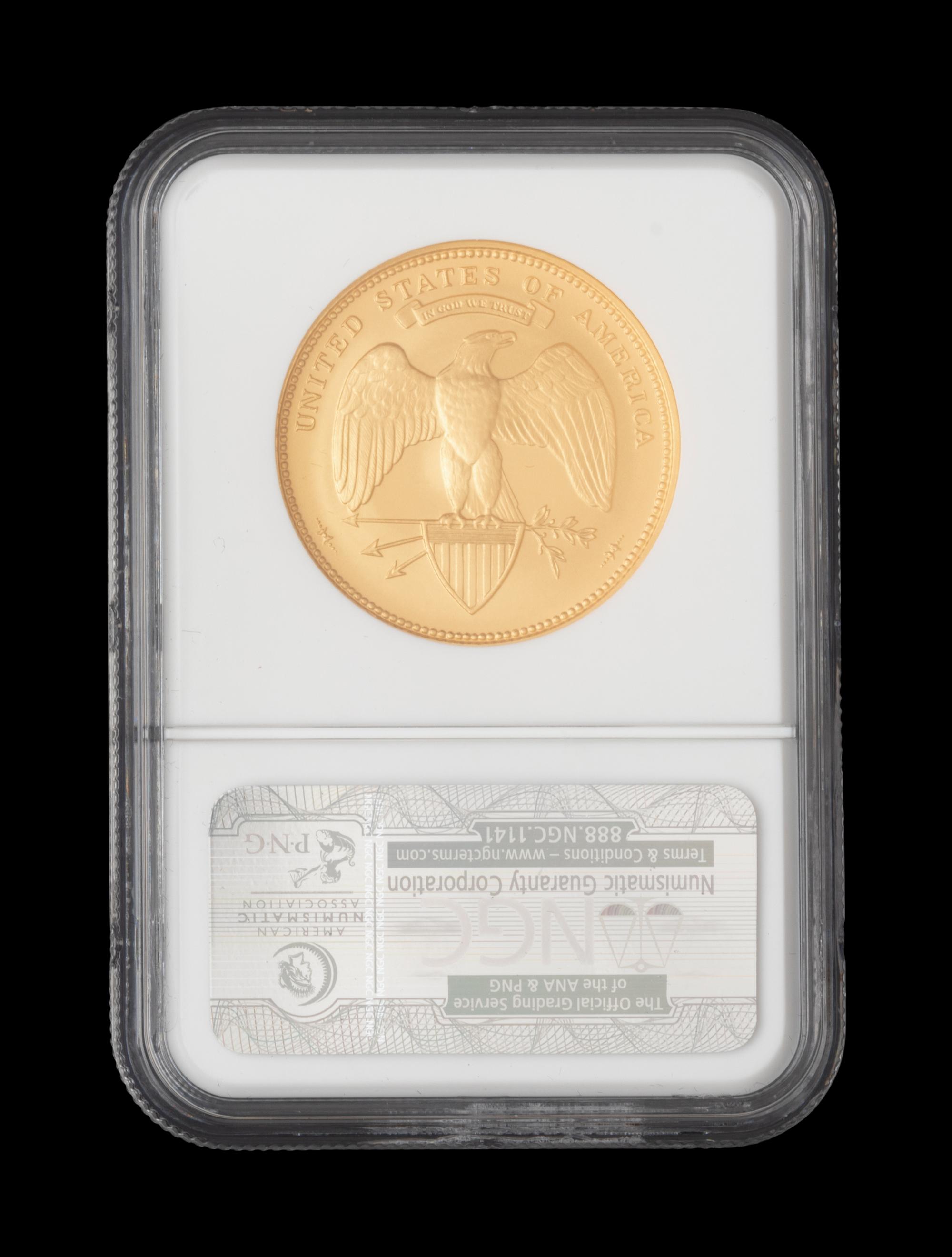 [PRIVATE ISSUE] A George T. Morgan Commemorative $100 Gold Union (NGC-Gem Uncirculated)