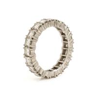 Diamond and Platinum Eternity Band