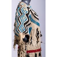 Blackfeet Beaded Hide Dress, Collected by U.S. Special Agent Johnson N. High (1842-1909)