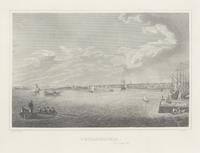 [Philadelphia] Group of 8 engraved decorative views of Philadelphia