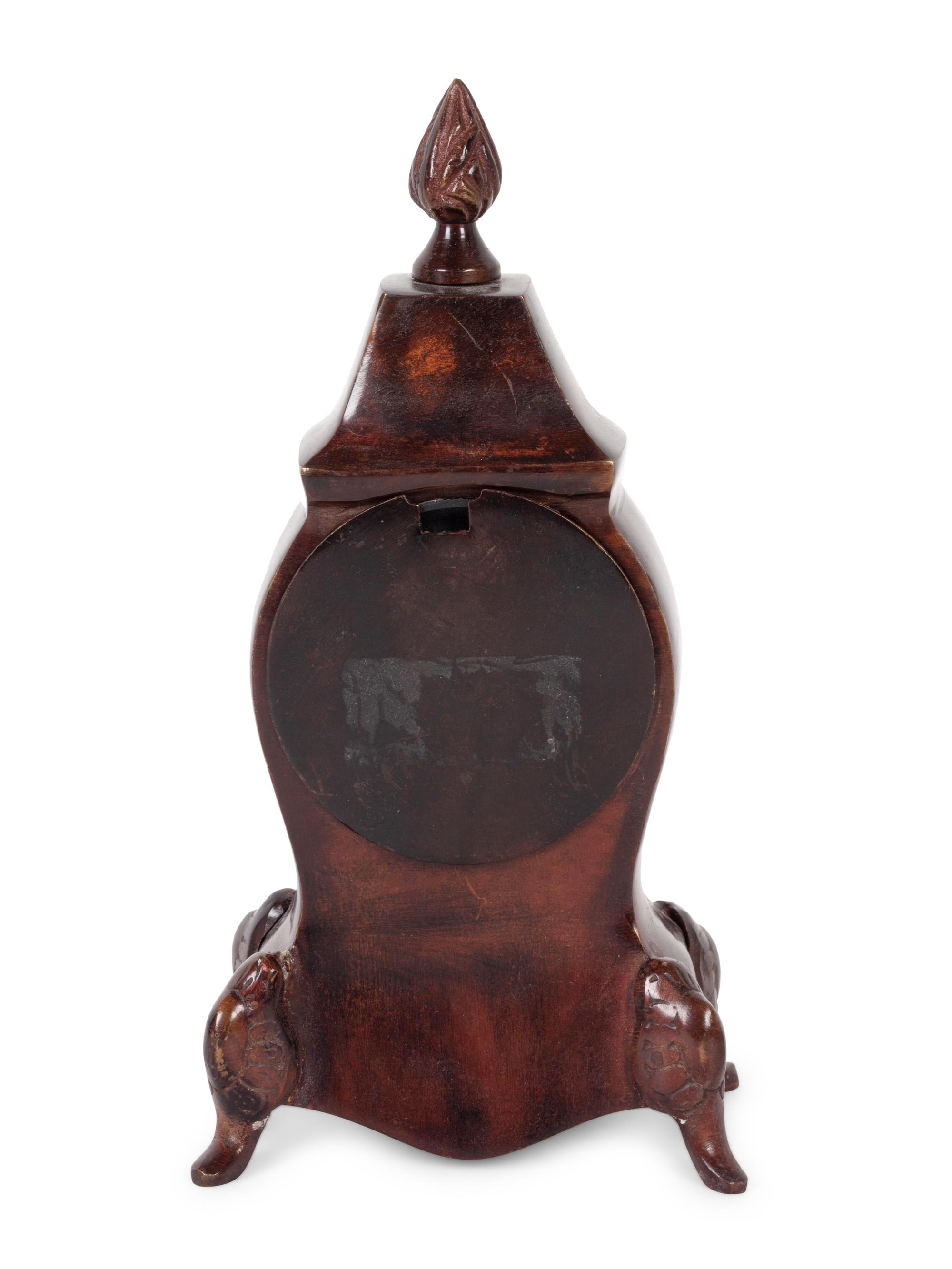 Clock with Painted Face
