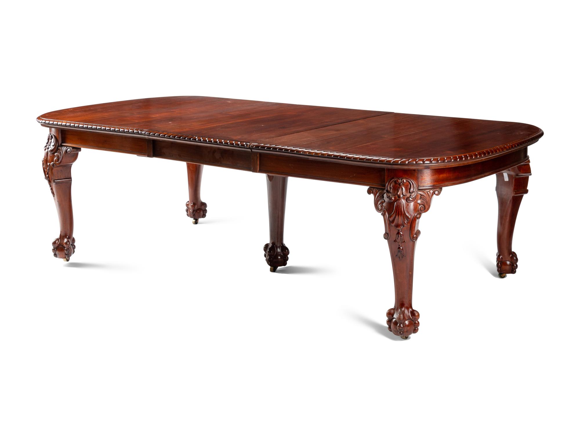A George III Style Walnut Dining Table