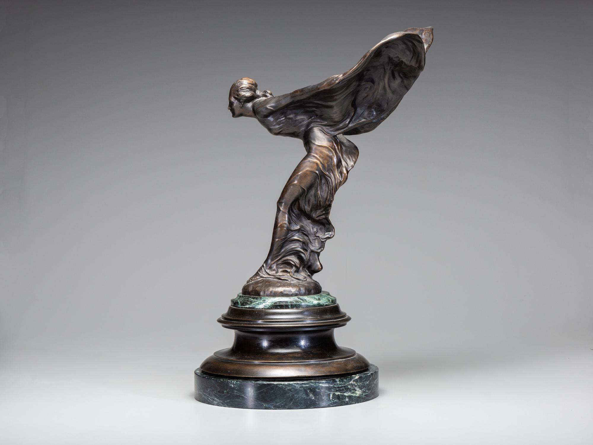 Spirit of Ecstasy with associated base