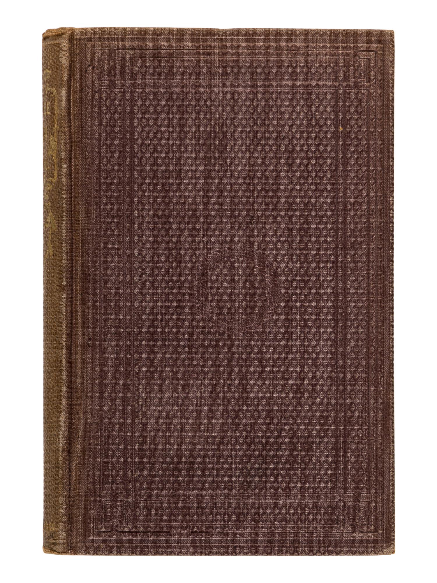 THOREAU, Henry David (1817-1862). A Yankee in Canada, With Anti-Slavery and Reform Papers . Boston: Ticknor and Fields, 1866.