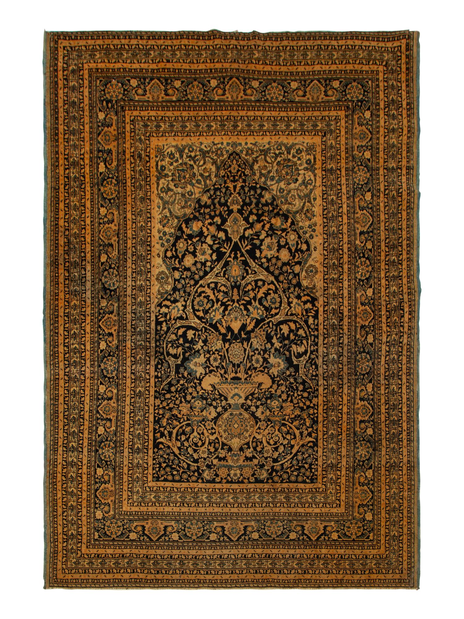 A Khorassan Doroksk Wool Rug