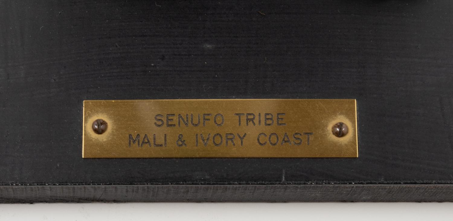 A Senufo Style Carved Wood Figure