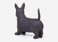A Wedgwood Black Basalt Figure of a Scottie Dog, UK, 2003