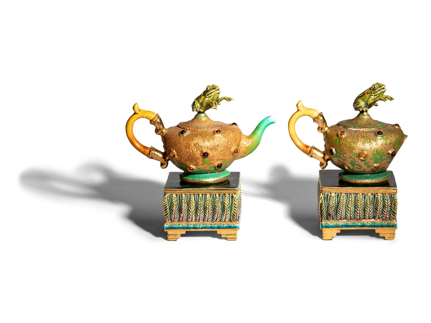 Two Ceramic Tea Pots