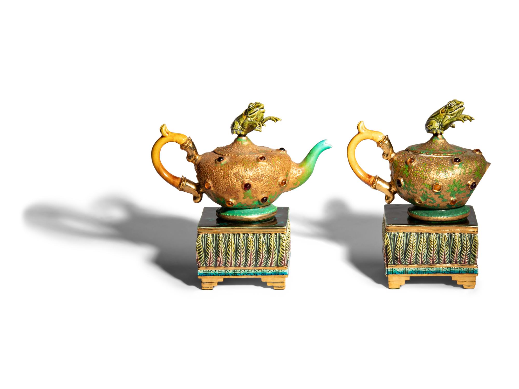 Two Ceramic Tea Pots