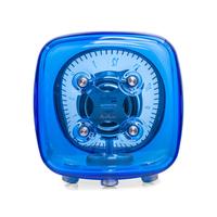 JAEGER LECOULTRE, ATMOS 566 CLOCK WITH BLUE BACCARAT CRYSTAL BY MARC NEWSON