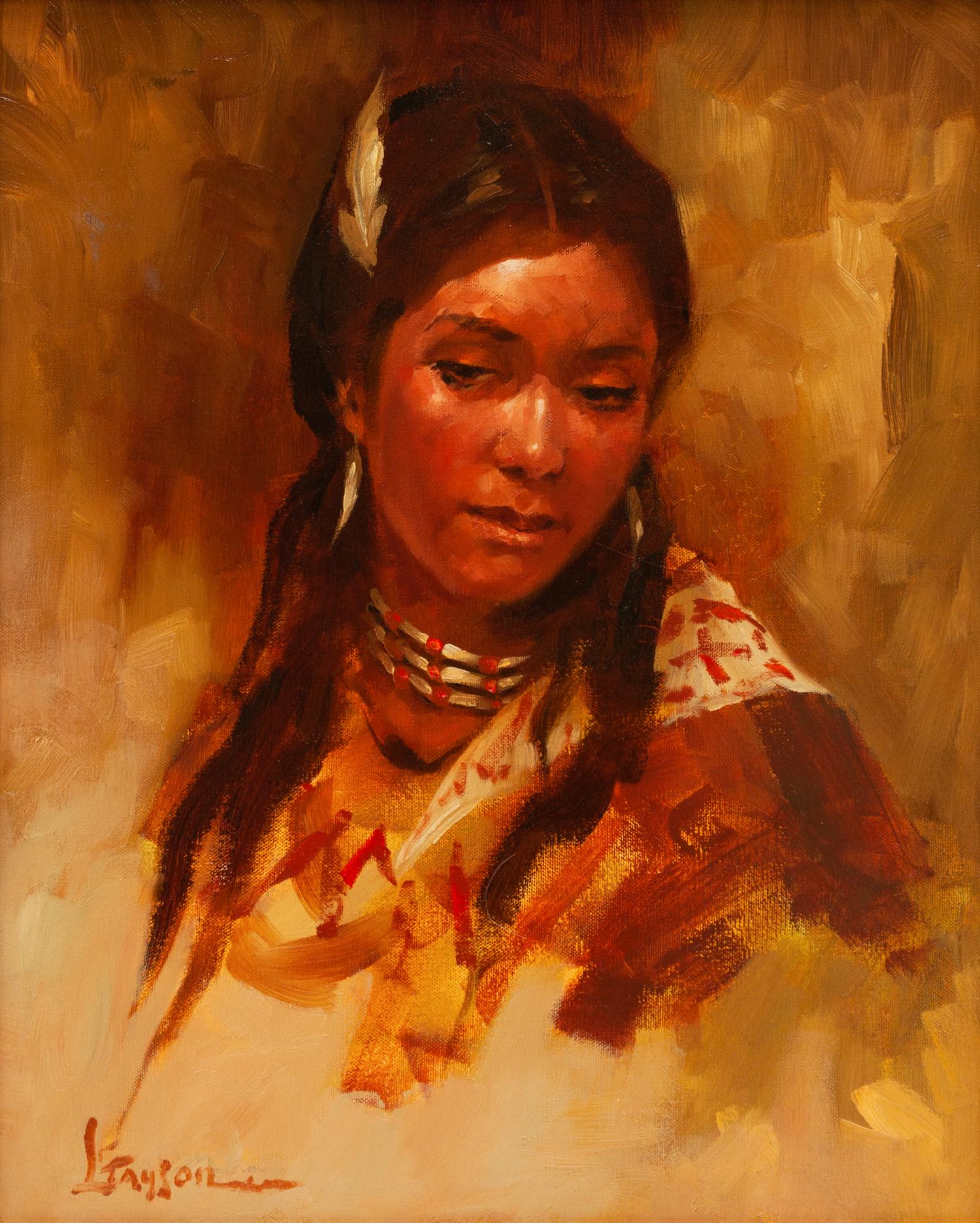 Pair of Indian Portraits