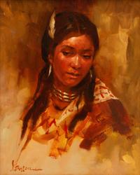 Pair of Indian Portraits