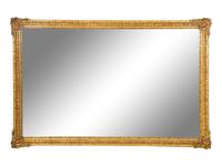 A Régence Style Carved Giltwood Mirror