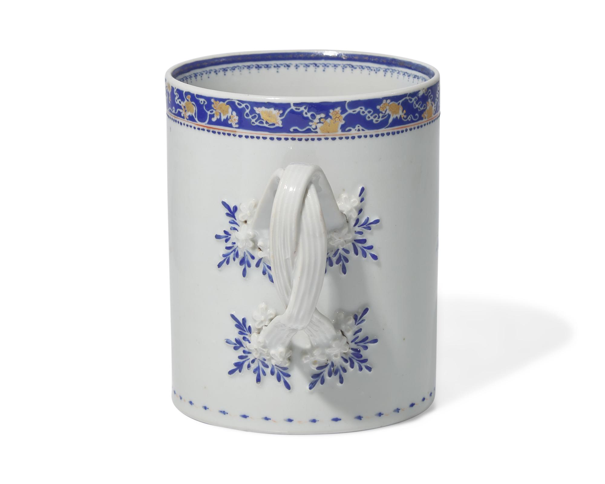 A group of three Chinese Export porcelain tablewares, 18th century