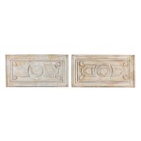A Pair of Italian Carved Marble Plaques