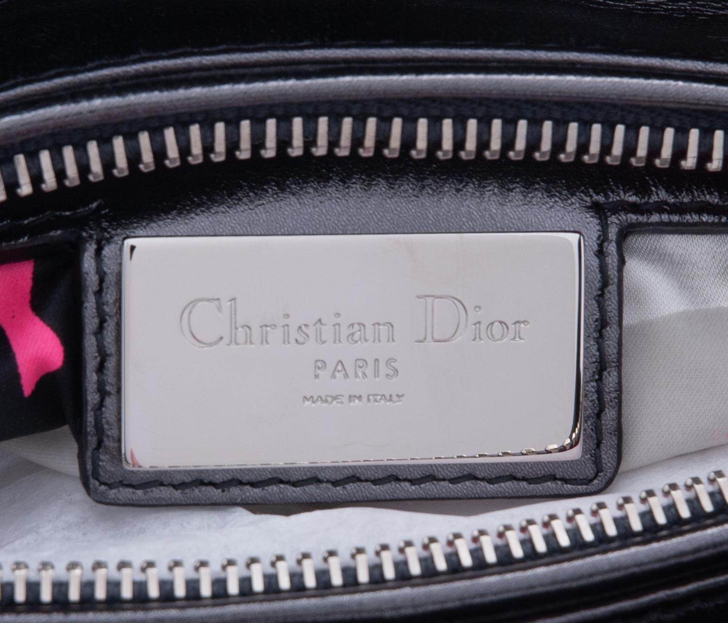 Christian Dior Small Lady Dior Bag by Anselm Reyle, 2011