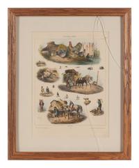 Seventeen French Lithographs