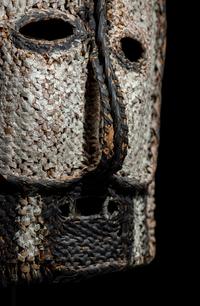 An Oceanic Basketry Mask