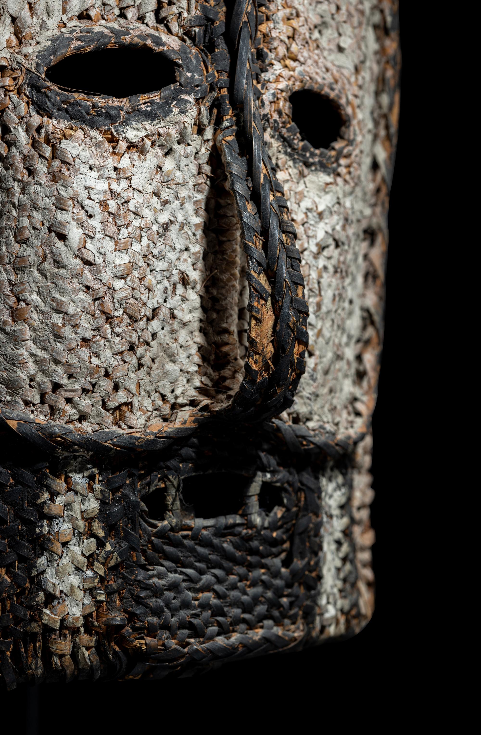 An Oceanic Basketry Mask