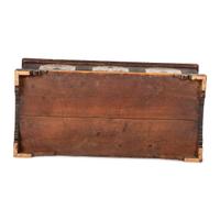 A Federal Flower and Compass Decorated Poplar and Pine Elisabet Conradin Blanket Chest