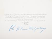 A pair of prints ( Anthropométrie ANT 83 and Anthropométrie ANT 148 ), 2000-01