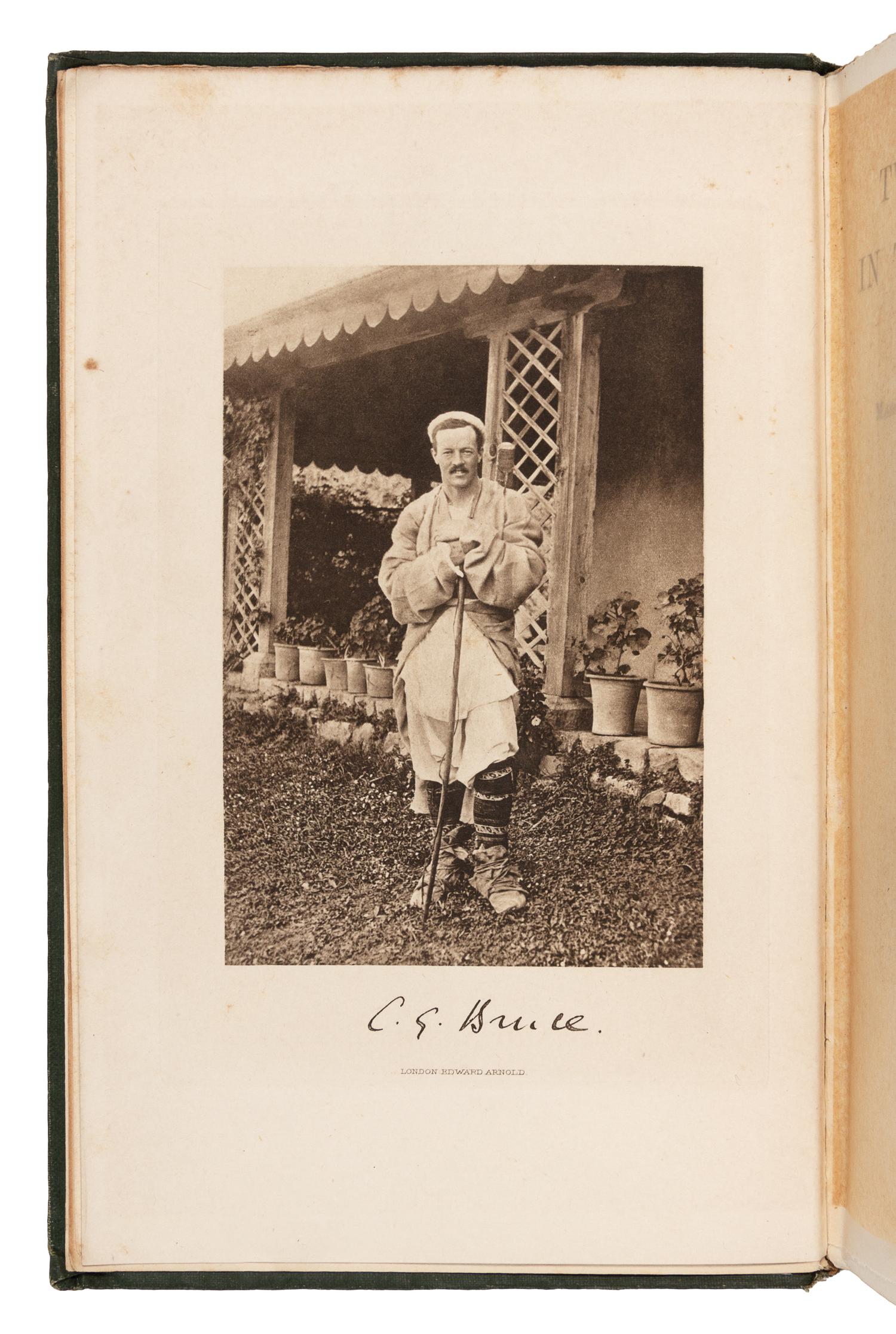 BRUCE, C. G. (1866-1939). Twenty Years in the Himalaya. London: Edward Arnold, 1910.