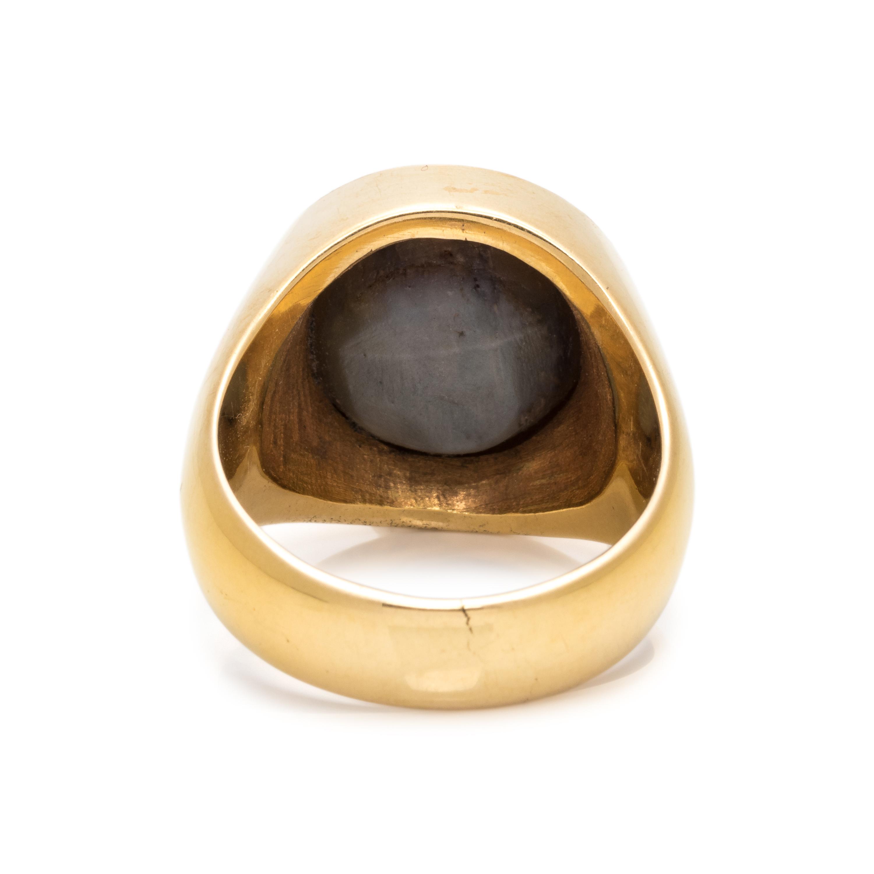 CAT'S EYE CHRYSOBERYL RING