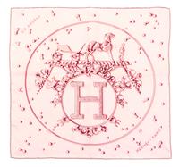A Group of Hermes Silk Pocket Squares, 16" x 16".